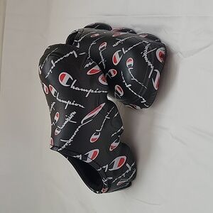 CHAMPION Clogs. SIZE 1. Children.Black and white letters